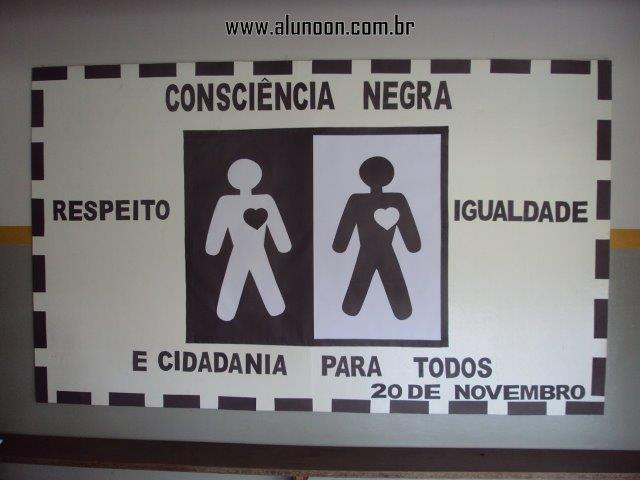 Cartaz consciência negra: 25 sugestões criativas para fazer - Artesanato  Passo a Passo!