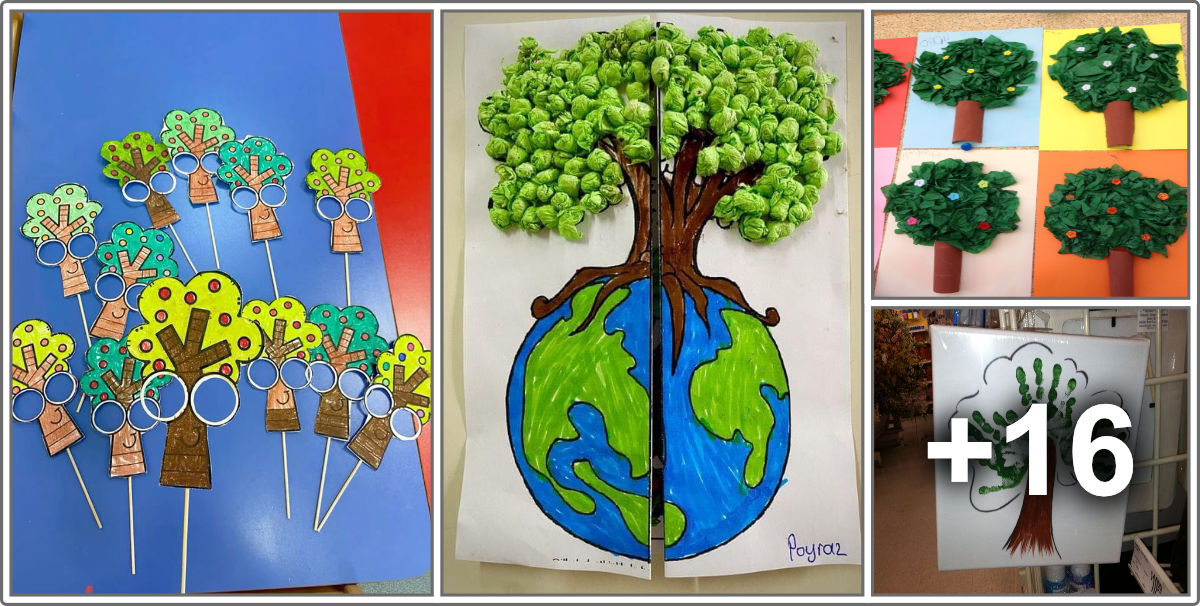 Crafts, Decorations and Activities for Tree Day - Preschool and Primary ...