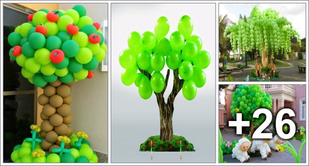 30 Ideias de Árvores com Balões para o Dia da Árvore - Educação Infantil -  Aluno On