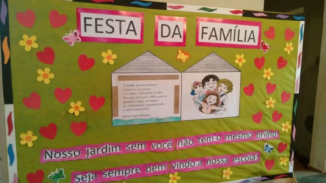 32 Murais para o dia da família - Educação Infantil - Aluno On