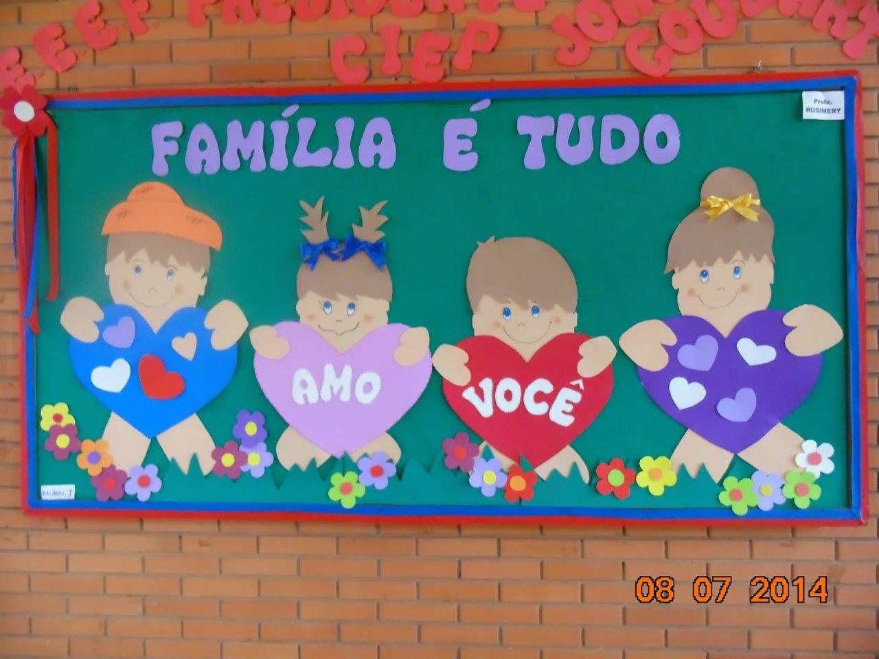 32 Murais para o dia da família - Educação Infantil - Aluno On