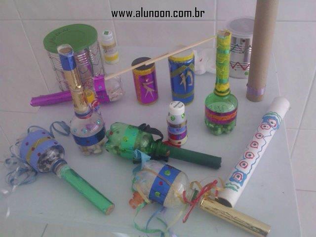 Recyleable Instruments Musical instrument ideas made with recyclable materials - Preschool and ...