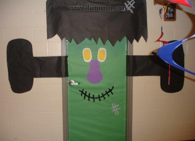 48 Halloween door decorations ideas - Preschool and Primary - Aluno On