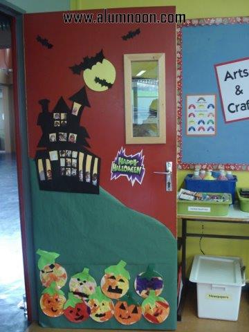 48 Halloween door decorations ideas - Preschool and Primary - Aluno On