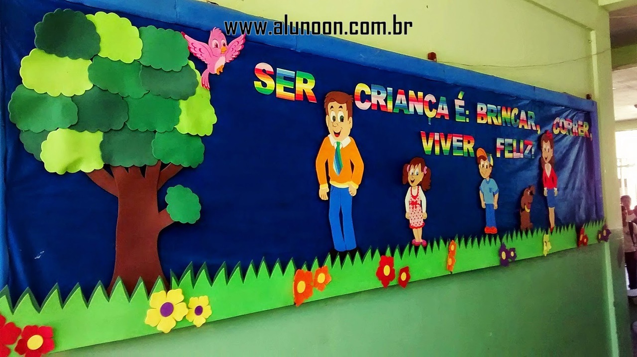40 Ideias de Murais para o Dia das Crianças - Educação Infantil - Aluno On