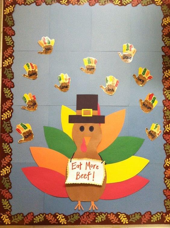 30 Easy Thanksgiving decorations - Preschool and Primary - Aluno On