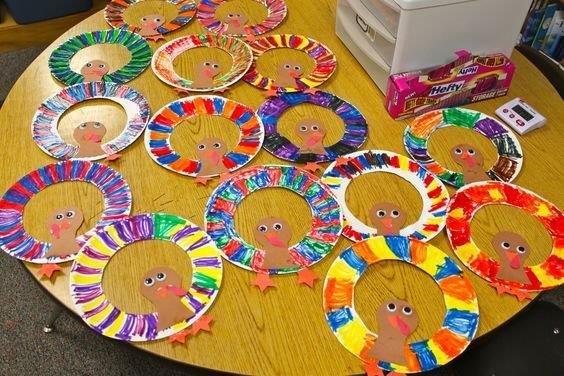 30 Thanksgiving crafts for kindergarten - Preschool and Primary - Aluno On