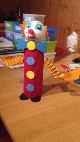 30 Clown crafts ideas - Preschool and Primary - Aluno On