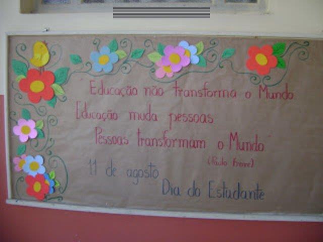 Decoração de Porta - Dia do Estudante - Loja das Profs