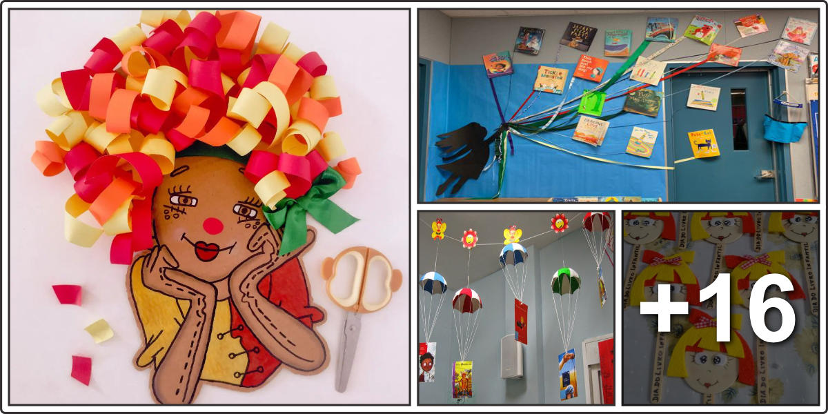 Dia do Livro Infantil: Decorações e Atividades - Educação Infantil e ...