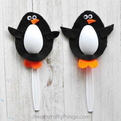 Papel deco Pingüinos - Craftingeek