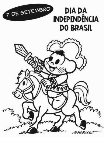 28 Desenhos para Colorir - Independência do Brasil - Educação Infantil -  Aluno On