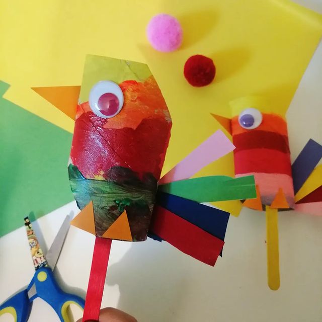 Paper roll art activities - Preschool and Primary - Aluno On