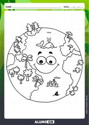 Dibujos para el día mundial del medio ambiente - Preescolar y Primaria -  Alumno On
