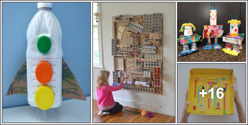 Ideias de jogos, brinquedos e recursos com materiais recicláveis - Educação  Infantil e Fundamental - Aluno On