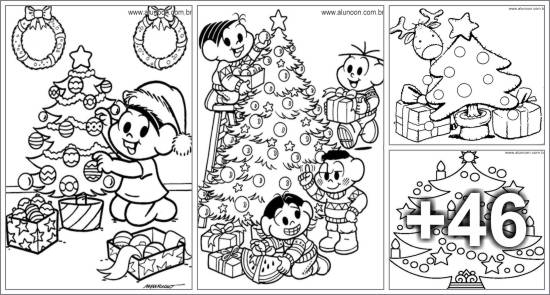 50 Desenhos de Árvores de Natal
