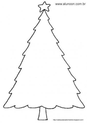 50 Desenhos de Árvores de Natal - Educação Infantil - Aluno On