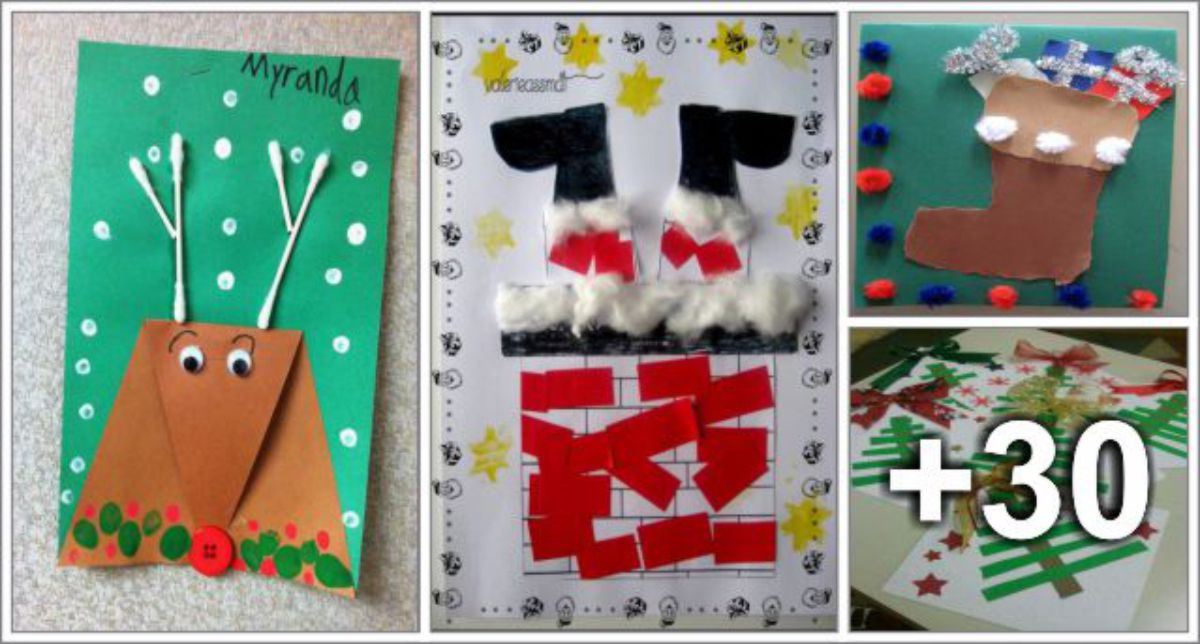 34 Christmas cards crafts