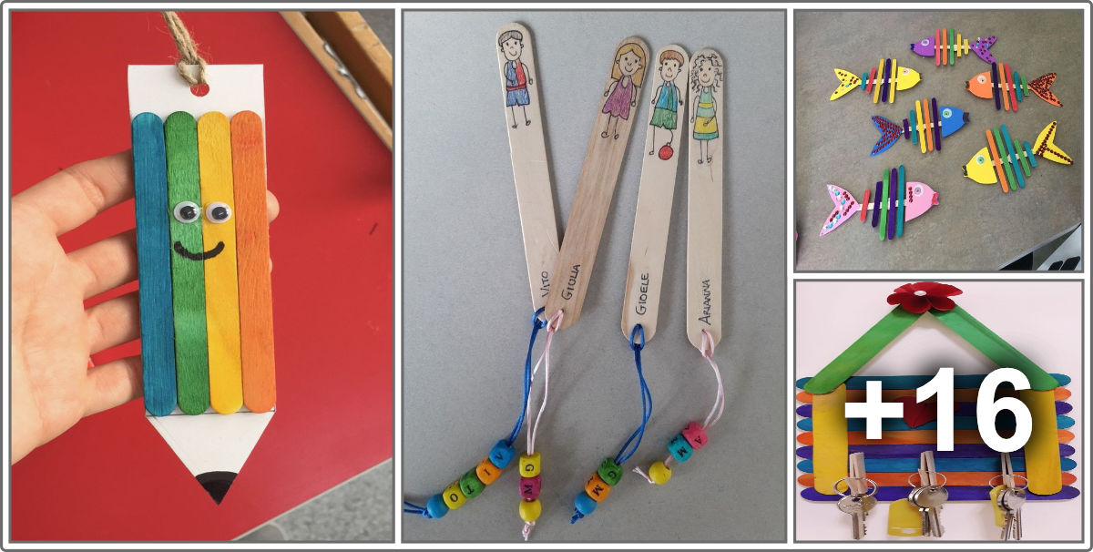 Creative Ideas with Popsicle Sticks for Kids