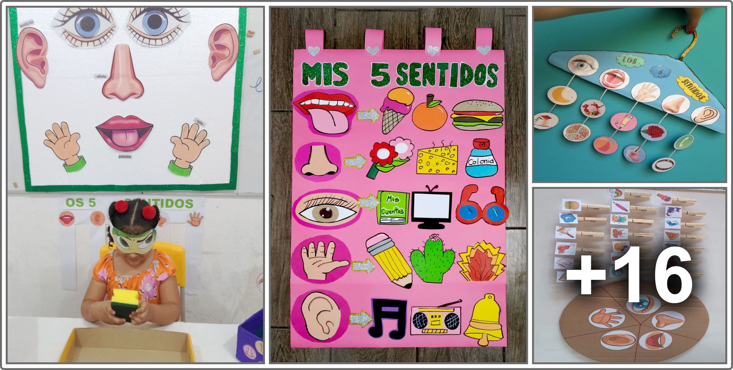 Ideias Criativas para Trabalhar os Cinco Sentidos com Crianças