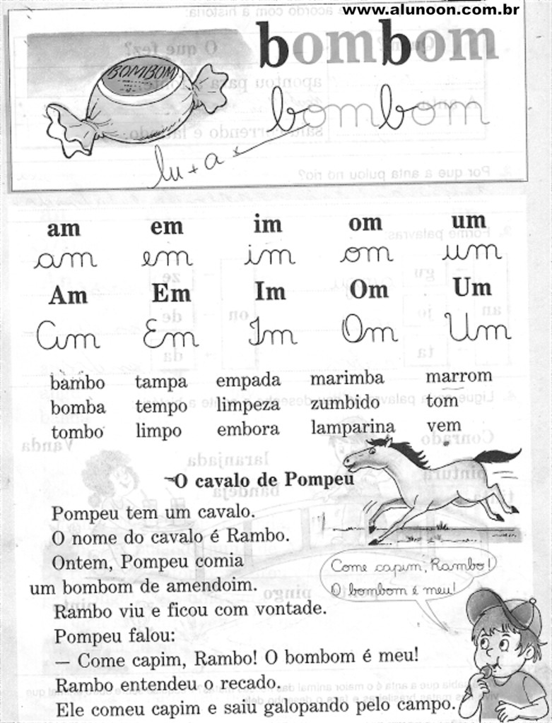 21 Textos Para Imprimir - Cartilha Alegria Do Saber - Educação Infantil ...