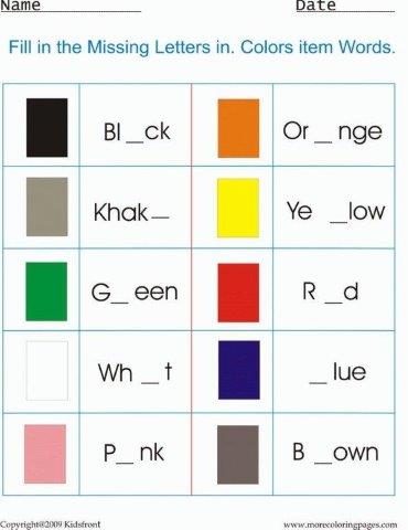 30 Atividades de Inglês Color By Number para Colorir e Imprimir - Online  Cursos Gratuitos
