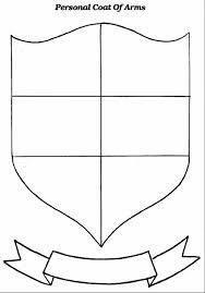 Coat of arms activity for students - Preschool and Primary - Aluno On