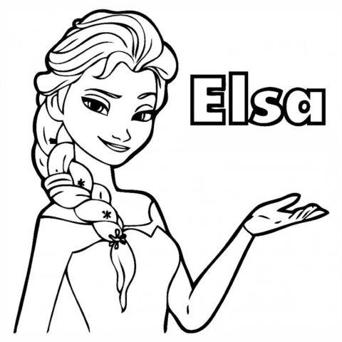 Desenhos para colorir Frozen: 55 modelos para imprimir!  Elsa para colorir,  Frozen para colorir, Desenhos para colorir frozen