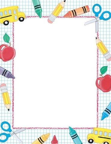 34 Free borders and frames - Preschool and Primary - Aluno On