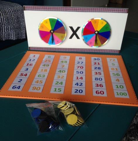 Roleta da multiplicação feita com Spinner, A roleta da multiplicação é  mais uma ferrementa para trabalhar de forma Ludica a Tabuada., By Desafio  E JOGOS Matemáticos.