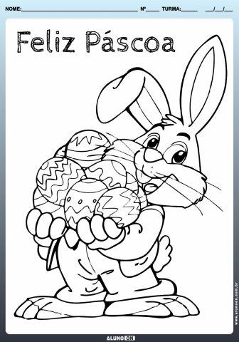 Desenhos para colorir de desenho de um coelho para colorir online  