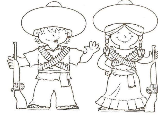 30 Dibujos de la Revolución Mexicana - Preescolar y Primaria - Alumno On